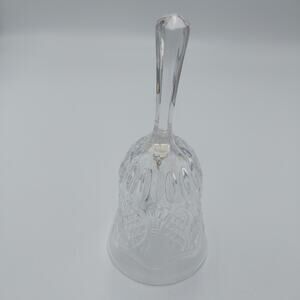 Vintage Crystal Glass Bell- no clapper‎